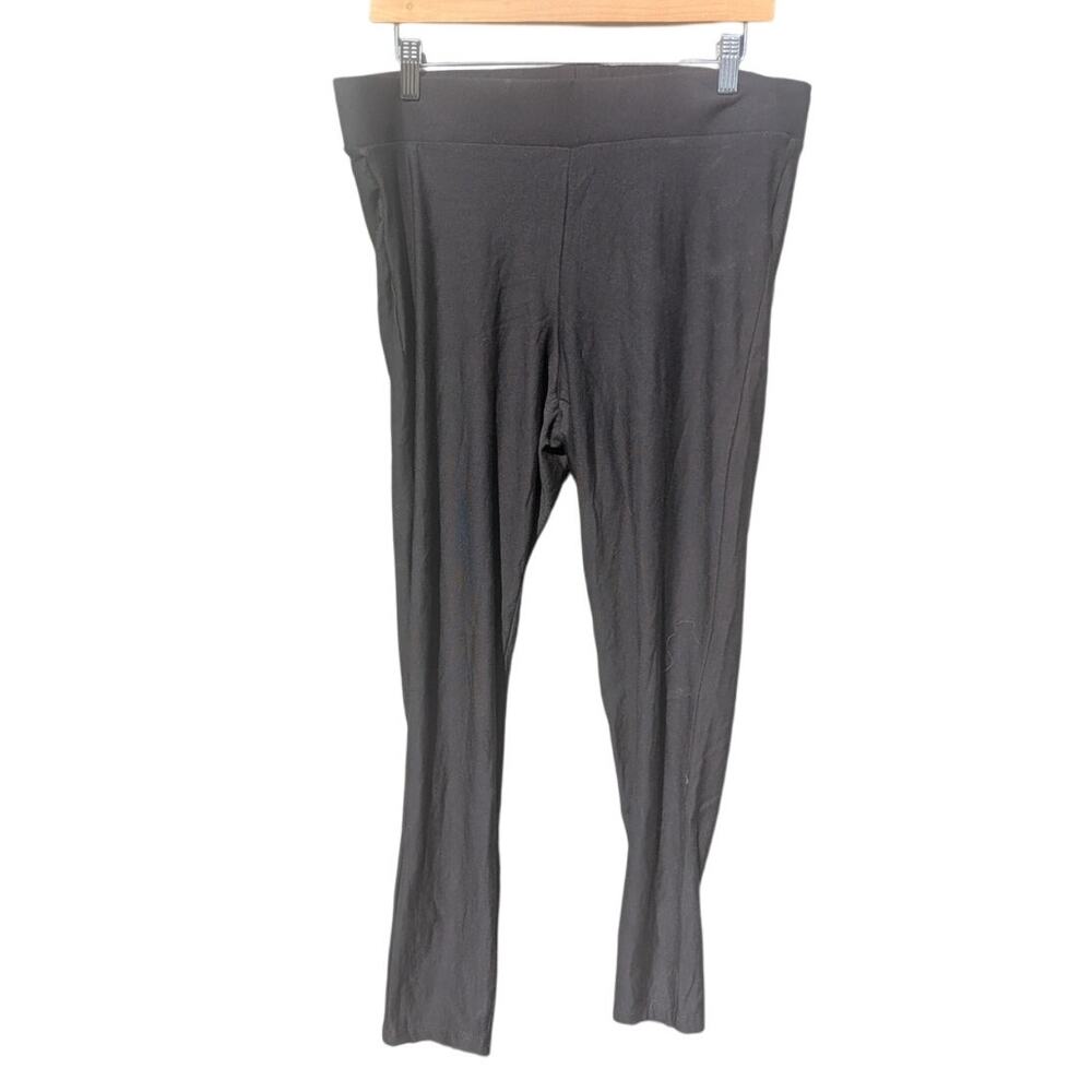 Torrid 2X Plus Size Black Leggings Work Out Athletic Comfortable School Office